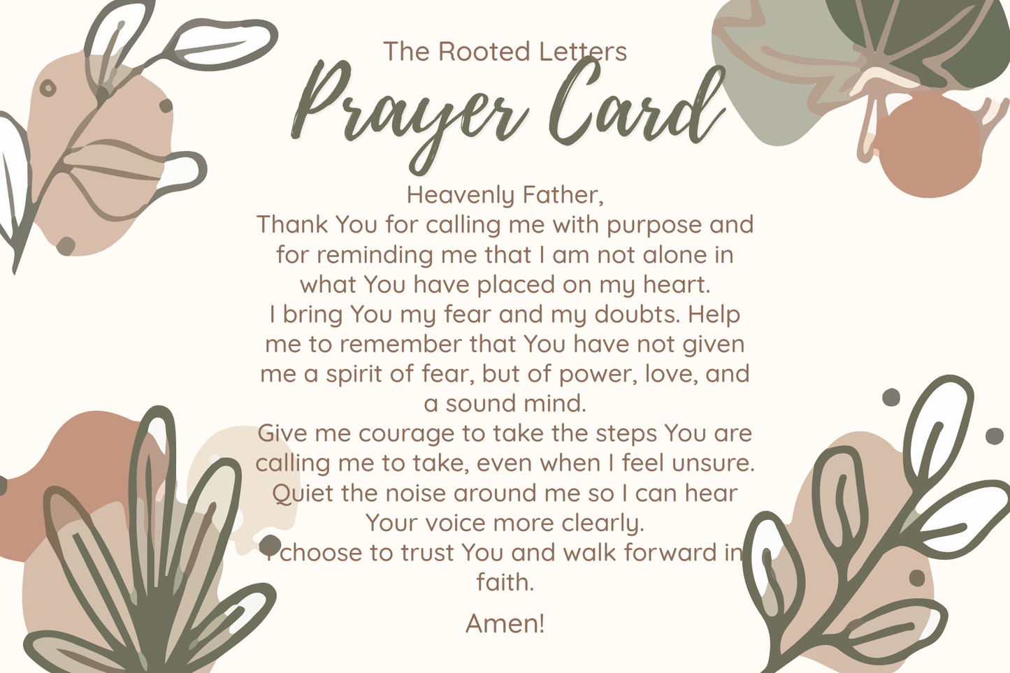 The Rooted Letters - June | Monthly Christian Mail Club